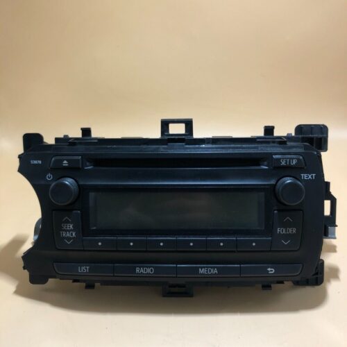 AUTORADIO RADIO LETTORE CD TOYOTA YARIS 2012 2013 2014 codice CQJS01F3AE