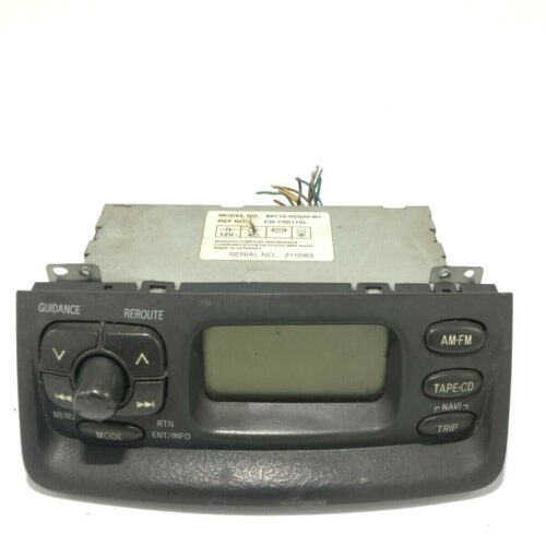 AUTORADIO TOYOTA YARIS 1.0 50KW 3P 5M (1999 > 2003) codice  86110-0D020-B1