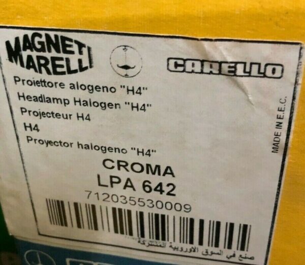 FARO FANALE ANTERIORE SINISTRO SX FIAT CROMA CODICE  LPA642 - immagine 3