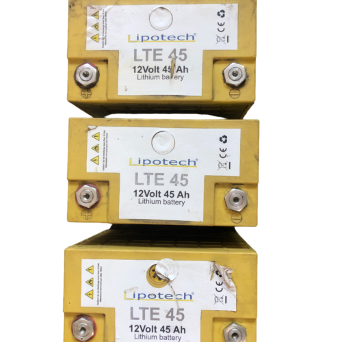 BATTERIE BATTERIA 12V 45AH AL LITIO LIPOTECH X3