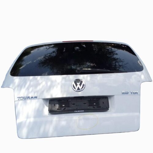 PORTELLONE COFANO BAGAGLIAIO POSTERIORE VOLKSWAGEN TOURAN 2008 AL 2012 BIANCO