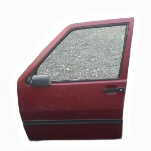 📞 PORTA PORTIERA SPORTELLO ANTERIORE SINISTRA SX FIAT UNO 5 PORTE ROSSO BORDEAUX