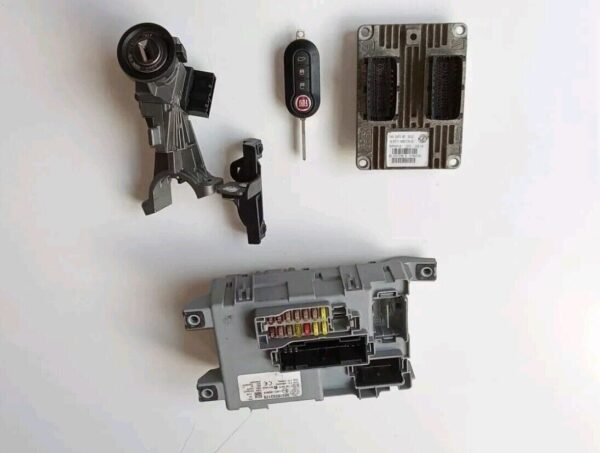 51843143 00518263170 KIT CENTRALINA MOTORE SAM CHIAVE FIAT GRANDE PUNTO 1.2 BENZ - immagine 3