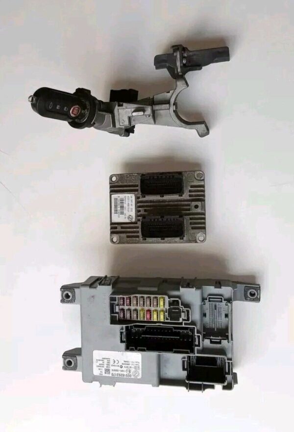 51843143 00518263170 KIT CENTRALINA MOTORE SAM CHIAVE FIAT GRANDE PUNTO 1.2 BENZ - immagine 6