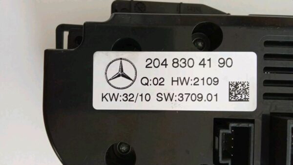 2048304190 CENTRALINA COMANDI CONTROLLO CLIMA ARIA A/C  MERCEDES W204 - immagine 6