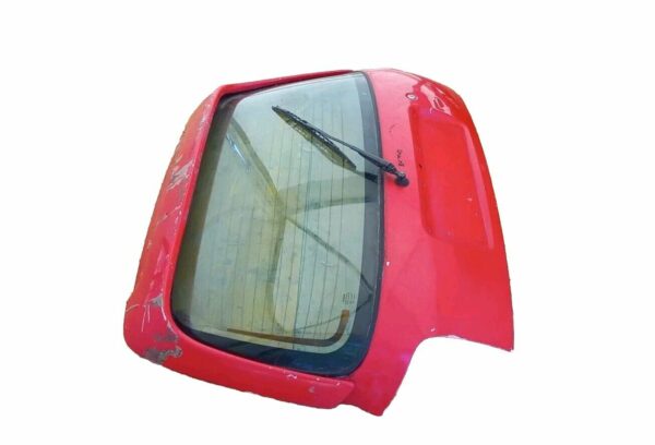 PORTELLONE COFANO BAGAGLIAIO POSTERIORE NISSAN MICRA K11 1998 AL 2002 ROSSO - immagine 3