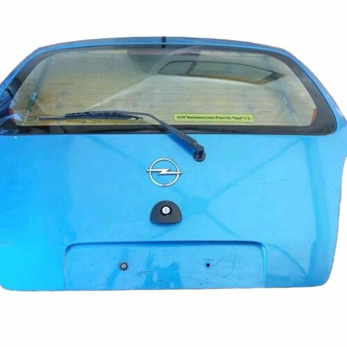 PORTELLONE COFANO BAGAGLIAIO POSTERIORE OPEL AGILA  1 SERIE 2000 AL 2007  BLU