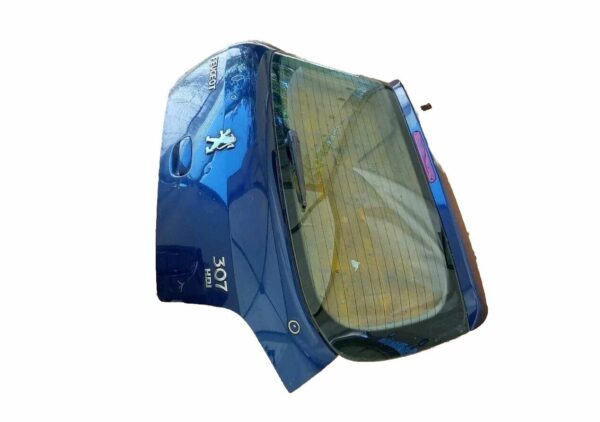 PORTELLONE COFANO BAGAGLIAIO POSTERIORE PEUGEOT 307 BERLINA 2001 AL 2009  BLU - immagine 3