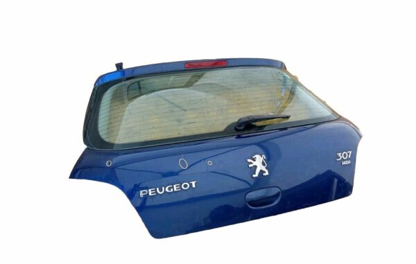 PORTELLONE COFANO BAGAGLIAIO POSTERIORE PEUGEOT 307 BERLINA 2001 AL 2009  BLU