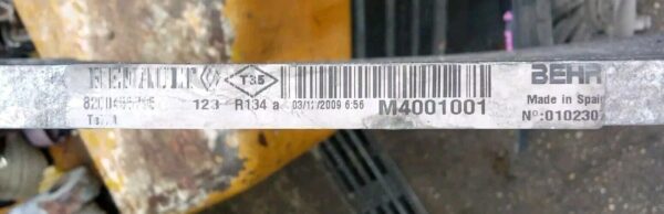 8200455795 RADIATORE CLIMA  ARIA CONDIZIONATA  RENAULT KANGO 2008 AL 2012 - immagine 5