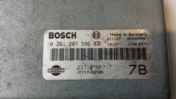 BOSCH 0261207585 237101F717 CENTRALINA ACCENSIONE MOTORE NISSAN MICRA K11 - immagine 6