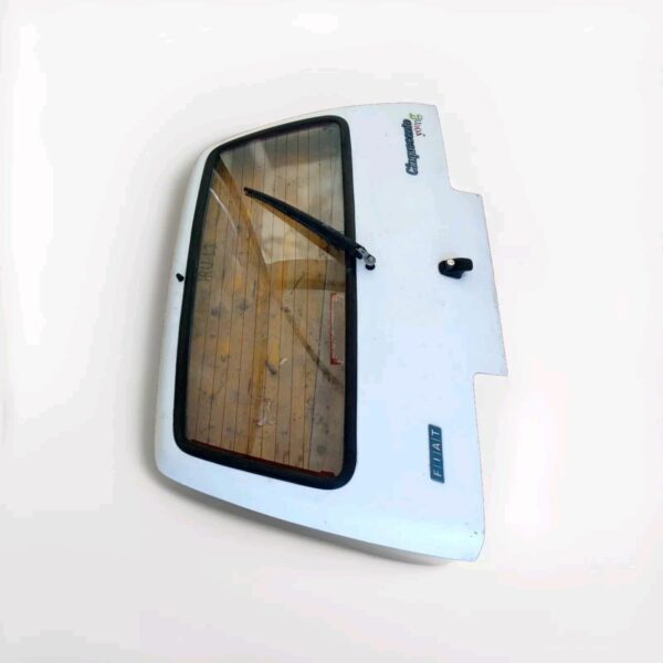 PORTELLONE COFANO BAGAGLIAIO POSTERIORE FIAT CINQUECENTO 500 YOUNG 1998 BIANCO - immagine 3