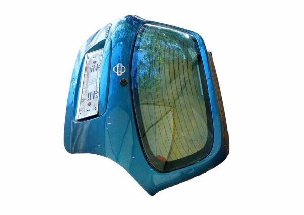 PORTELLONE COFANO BAGAGLIAIO POSTERIORE NISSAN ALMERA 2 2000 2001 2002 2003 BLU - immagine 3