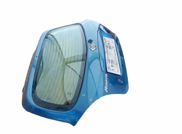 PORTELLONE COFANO BAGAGLIAIO POSTERIORE NISSAN ALMERA 2 2000 2001 2002 2003 BLU - immagine 4