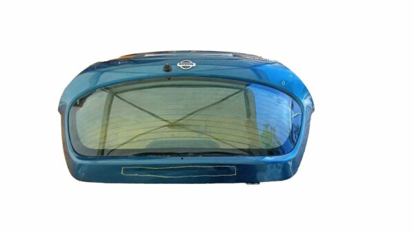 PORTELLONE COFANO BAGAGLIAIO POSTERIORE NISSAN ALMERA 2 2000 2001 2002 2003 BLU - immagine 5