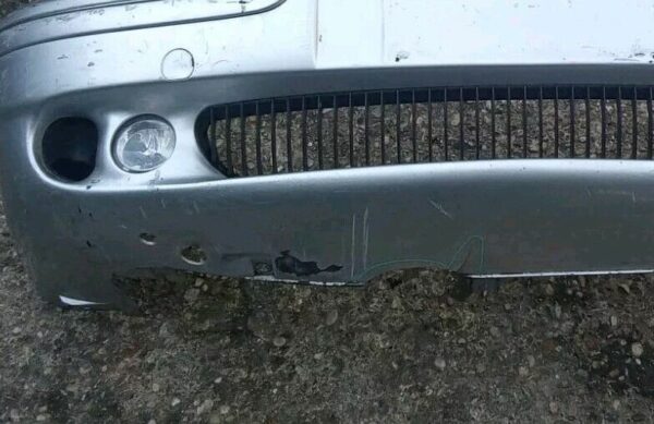 PARAURTI ANTERIORE FRONT BUMPER ORIGINALE LANCIA LYBRA 1999 AL 2005 ARGENTO - immagine 6