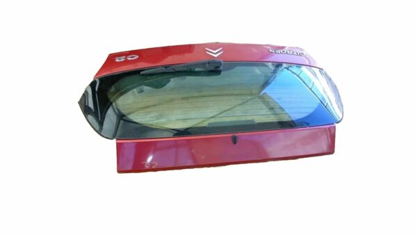 PORTELLONE COFANO BAGAGLIAIO LUNOTTO  POSTERIORE CITROEN C2 2003 AL 2009 ROSSO - immagine 4