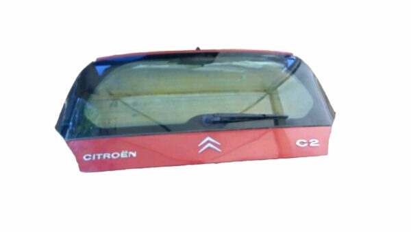 PORTELLONE COFANO BAGAGLIAIO LUNOTTO  POSTERIORE CITROEN C2 2003 AL 2009 ROSSO