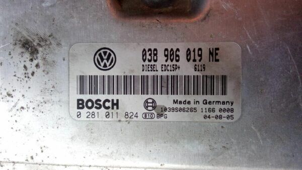 0281011824 BOSCH 038906019NE VW CENTRALINA MOTORE DIESEL VOLKSWAGEN - immagine 5