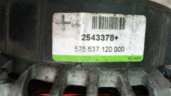 575.537.120.000 2543378+ ALTERNATORE RENAULT DACIA NISSAN 1.5 DCI DIESEL K9K - immagine 6